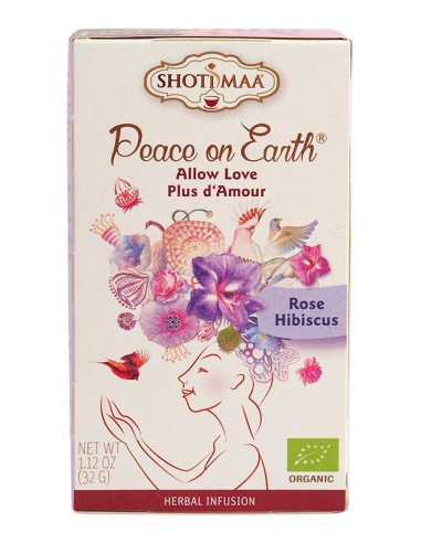 Hari Tea Shotimaa - Tee Roos-hibiskus –„Tunne armastust“ (mahe), ÖKO 16x2g
