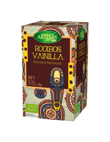 Artemis Bio - Rooibose tee vanilliga, 20x1.4g - 5.75€